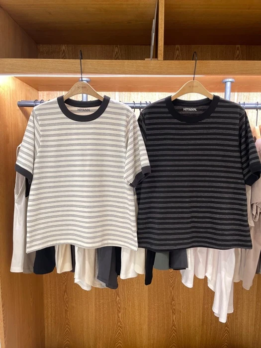 Triple Stripe Tee