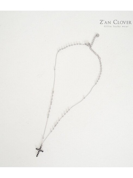 Blackout Cross Necklace Blackout Cross Necklace