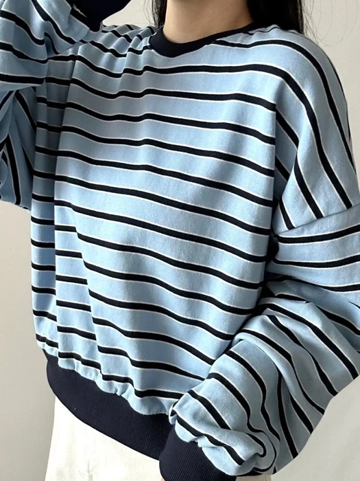 Multi Stripe Sweatshirt Multi Stripe Sweatshirt