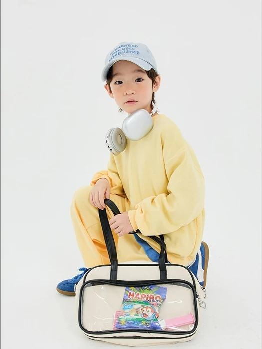 Plain Sweatshirt Set