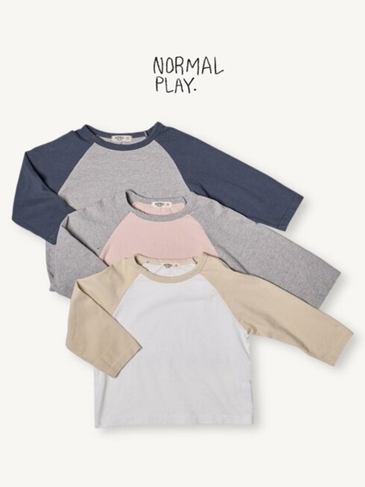 Vanilla Raglan Tee Vanilla Raglan Tee