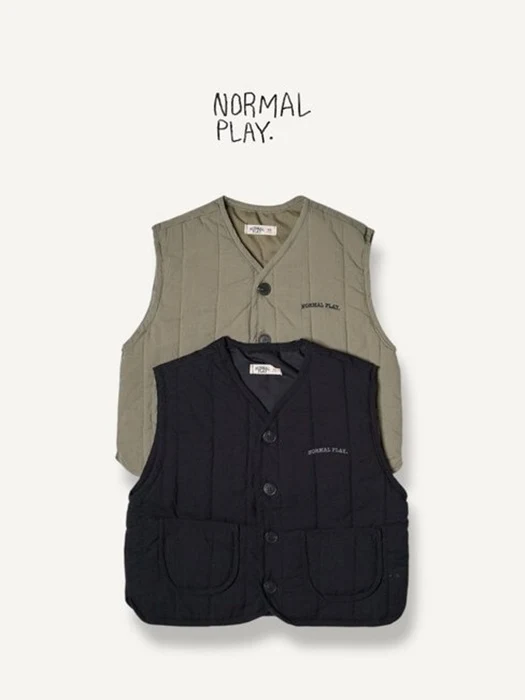 Fluffy Quilted Vest