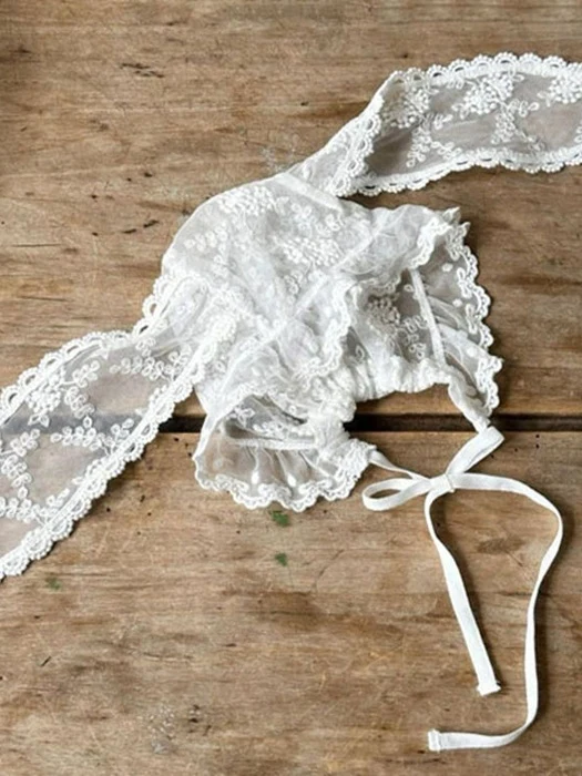 Lace Bunny Bonnet