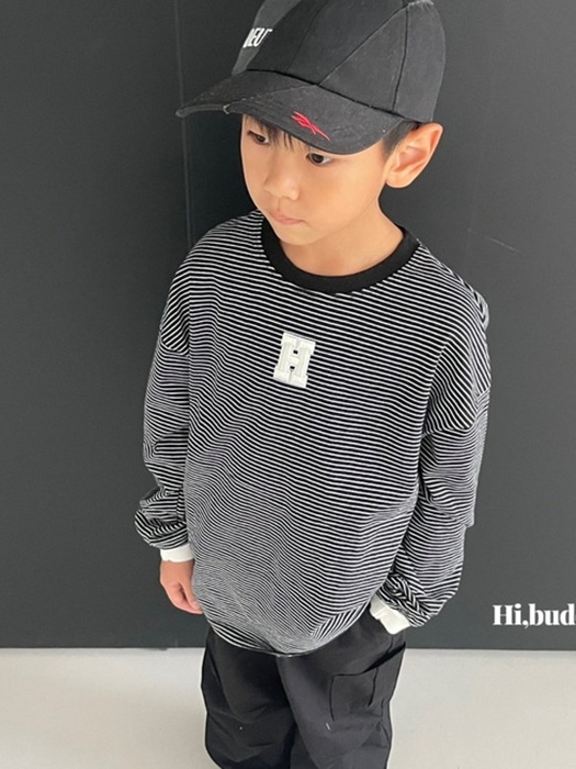H Striped Tee