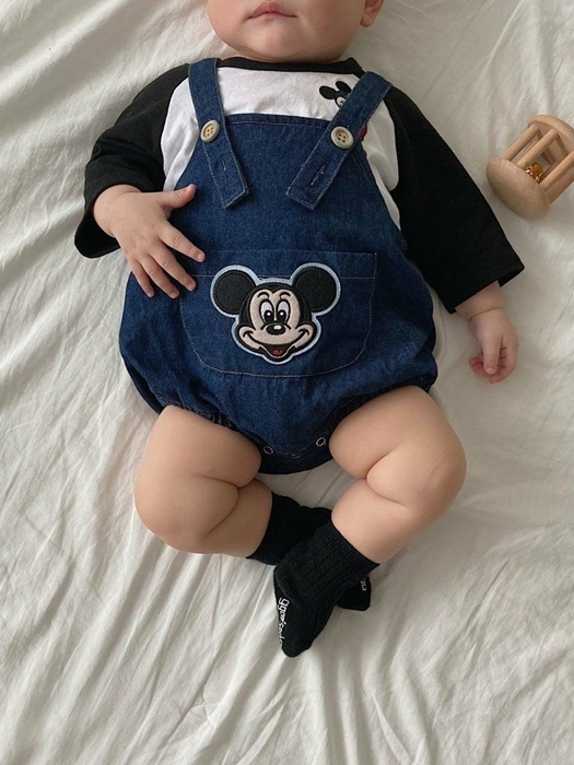 M Denim Suspender Suit M Denim Suspender Suit