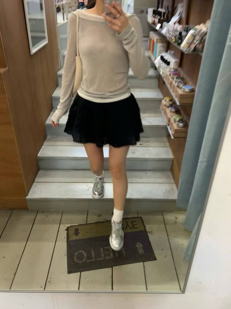 Afarrier - Korean Women Fashion - #momslook - Isabelle Skirt - 10