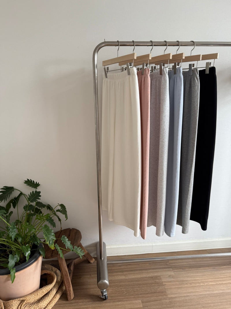 Afarrier - Korean Women Fashion - #momslook - Heat Wide Pants