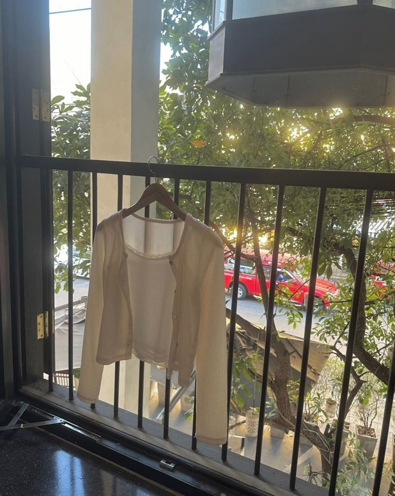 Afarrier - Korean Women Fashion - #womensfashion - Shining Cardigan