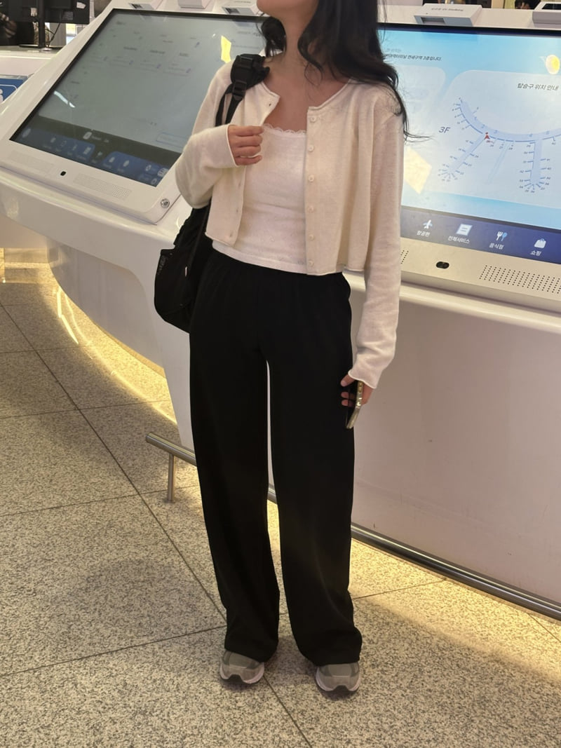 Afarrier - Korean Women Fashion - #momslook - Heat Wide Pants - 4