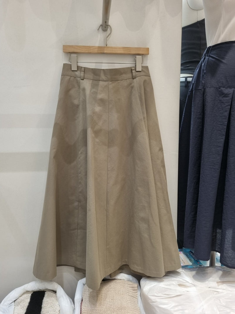 Allu - Korean Women Fashion - #momslook - Autumn Bio Linen Skirt - 6