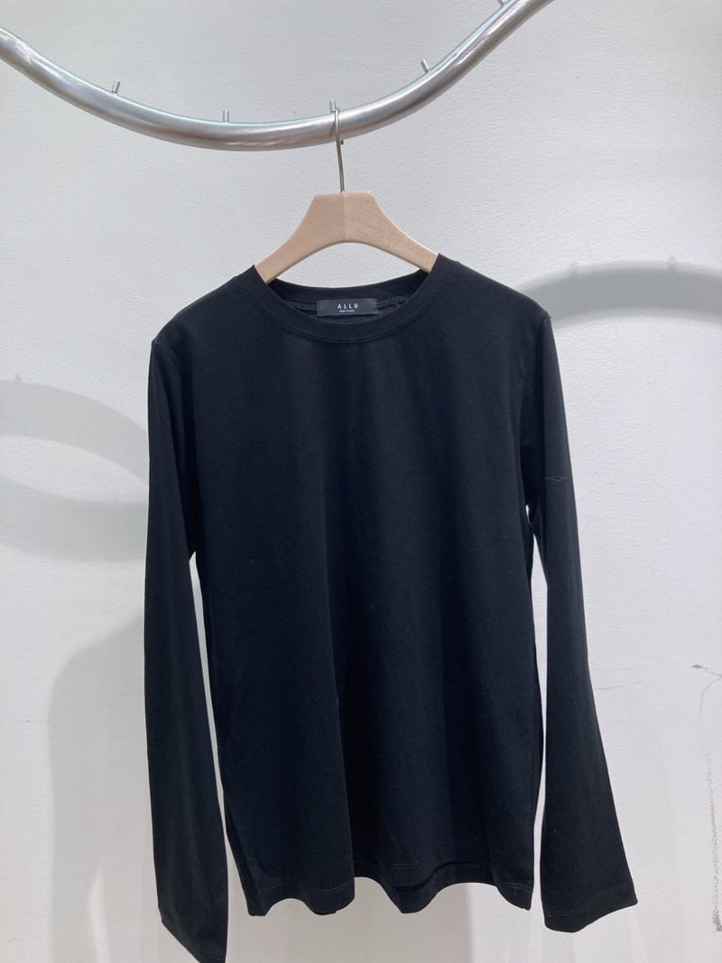 Allu - Korean Women Fashion - #thatsdarling - Silket Long Sleeve Tee - 6