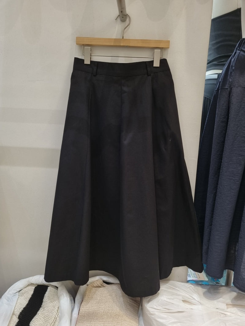 Allu - Korean Women Fashion - #shopsmall - Autumn Bio Linen Skirt - 4