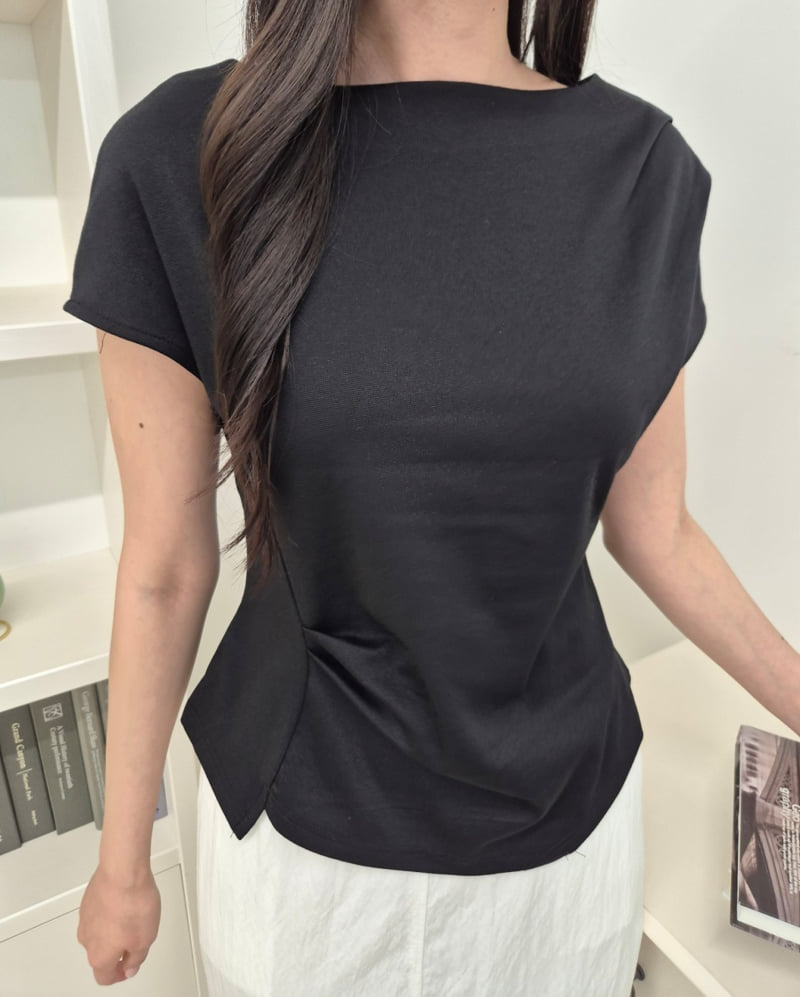 Allu - Korean Women Fashion - #thelittlethings - Shirring Tee - 10