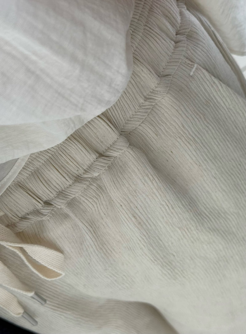 Amygrace - Korean Women Fashion - #momslook - Pleated Banding Pants - 10