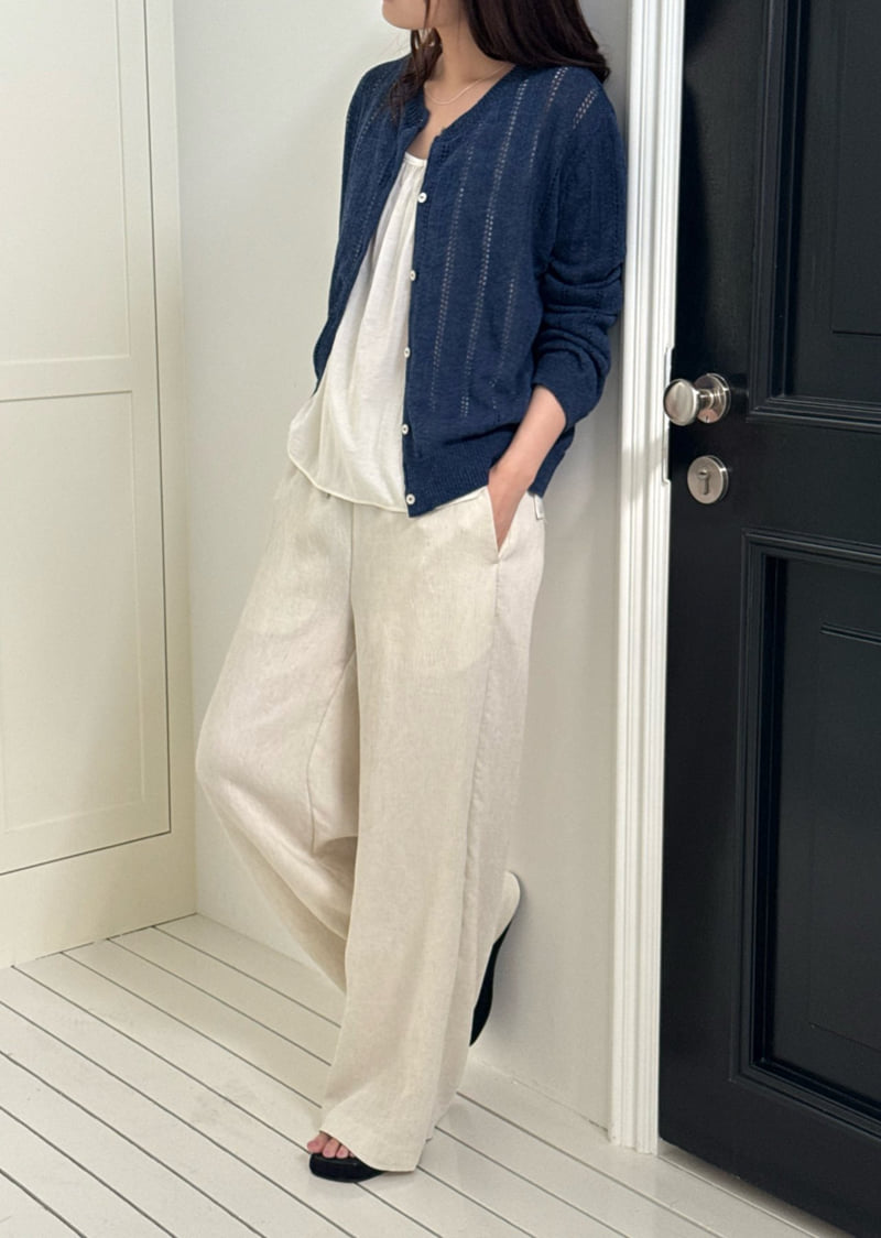 Amygrace - Korean Women Fashion - #thatsdarling - Pleated Banding Pants - 6