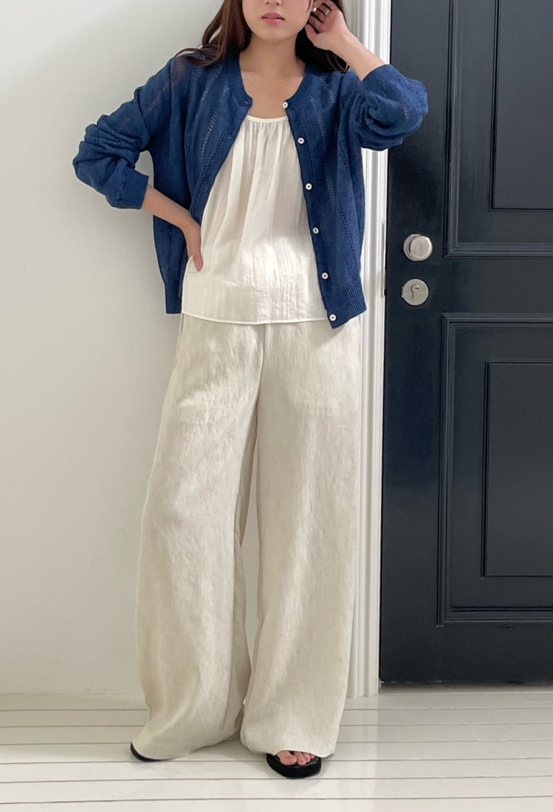 Amygrace - Korean Women Fashion - #thelittlethings - Pleated Banding Pants - 7