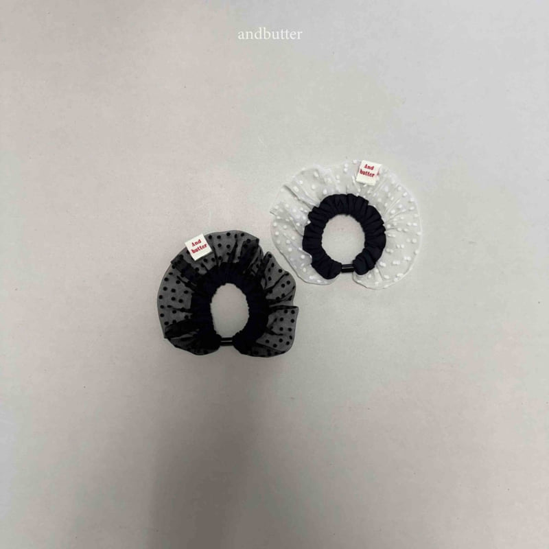 Andbutter - Korean Children Fashion - #Kfashion4kids - Mini Lace Scrunchie