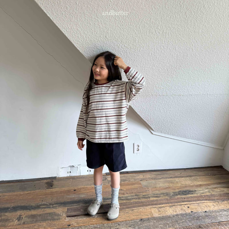 Andbutter - Korean Children Fashion - #Kfashion4kids - Corduroy Love Pants - 9
