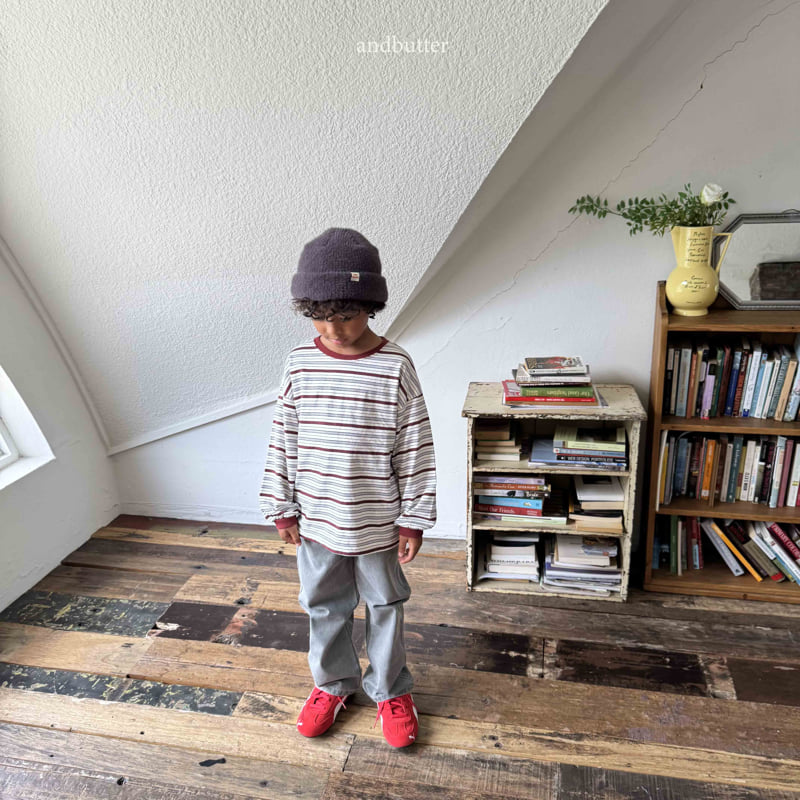 Andbutter - Korean Children Fashion - #Kfashion4kids - Next Stripe Tee - 8
