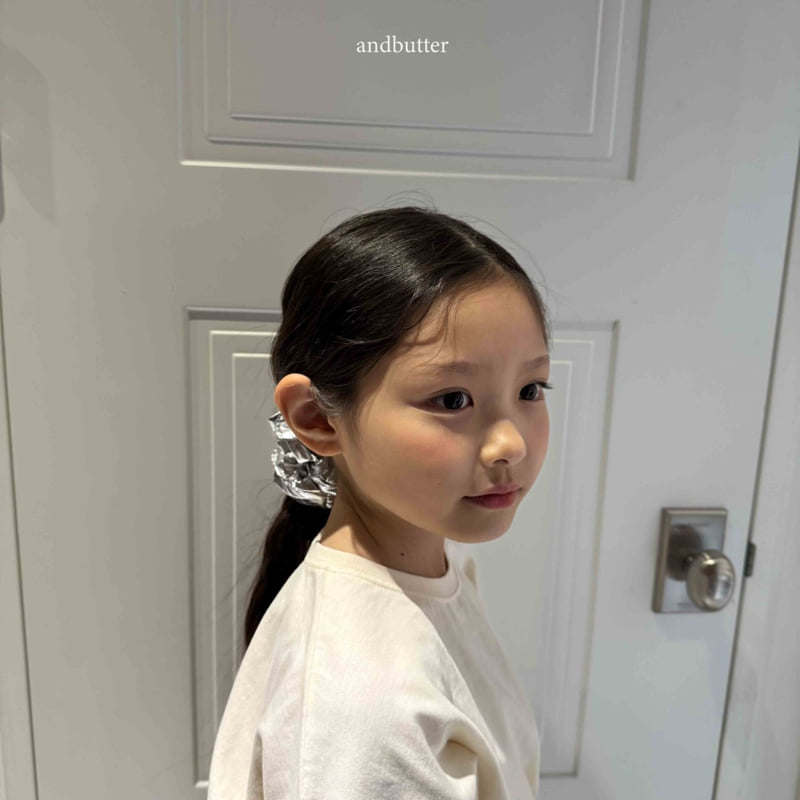 Andbutter - Korean Children Fashion - #childofig - Bread Bread Scrunchie - 2