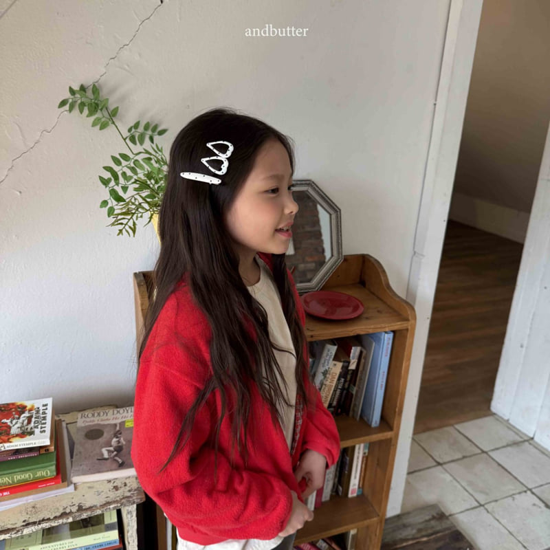 Andbutter - Korean Children Fashion - #childofig - Heart Clip Pin - 8