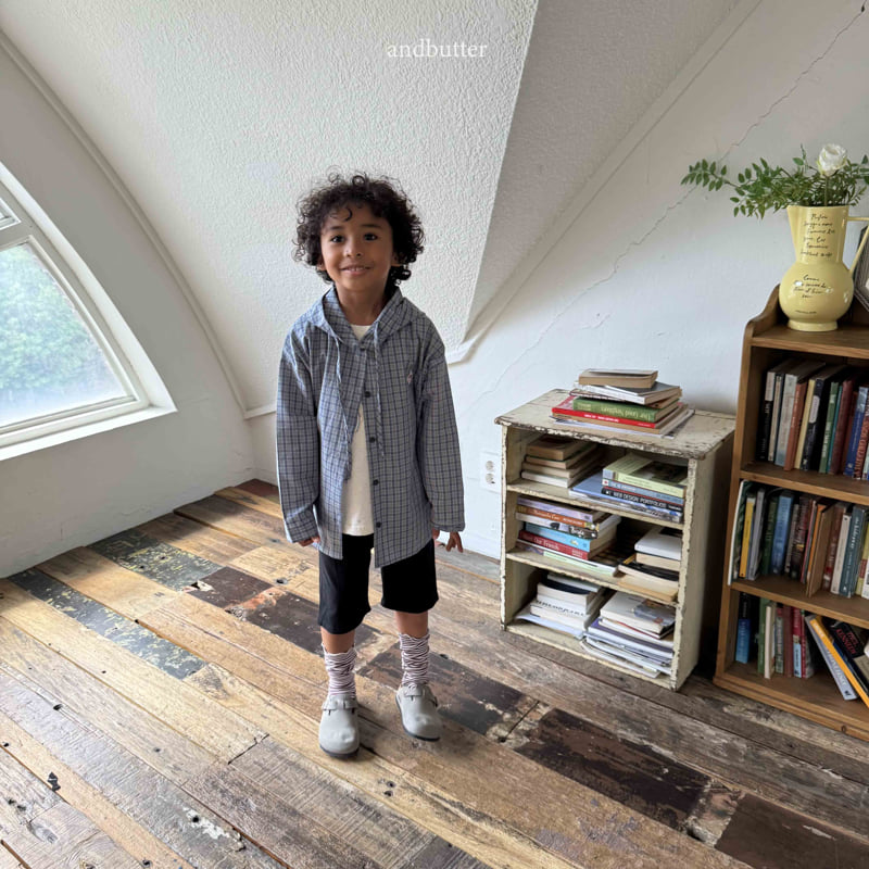 Andbutter - Korean Children Fashion - #childofig - Camp Hood Shirt - 7
