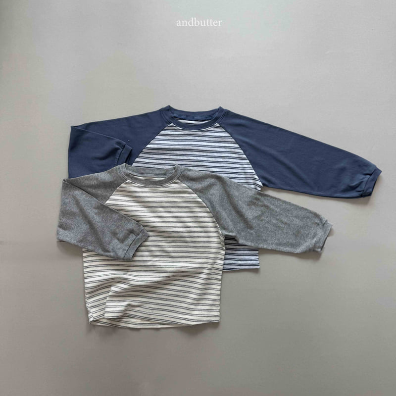 Andbutter - Korean Children Fashion - #childofig - Soft Mix Raglan Tee