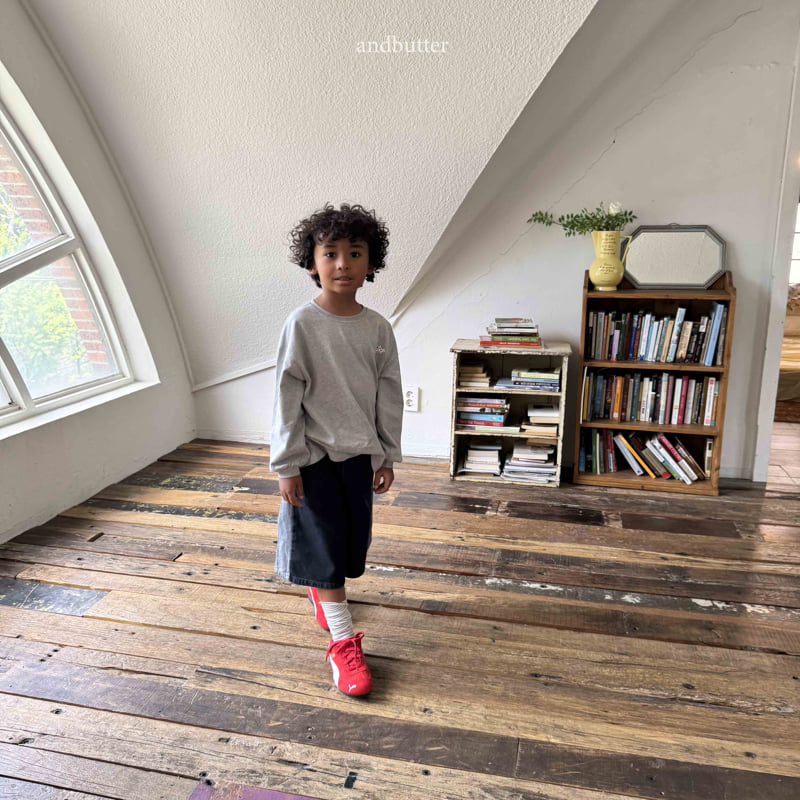 Andbutter - Korean Children Fashion - #childrensboutique - Dark Mix Denim Pants - 9
