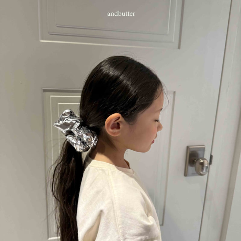Andbutter - Korean Children Fashion - #childrensboutique - Bread Bread Scrunchie - 3
