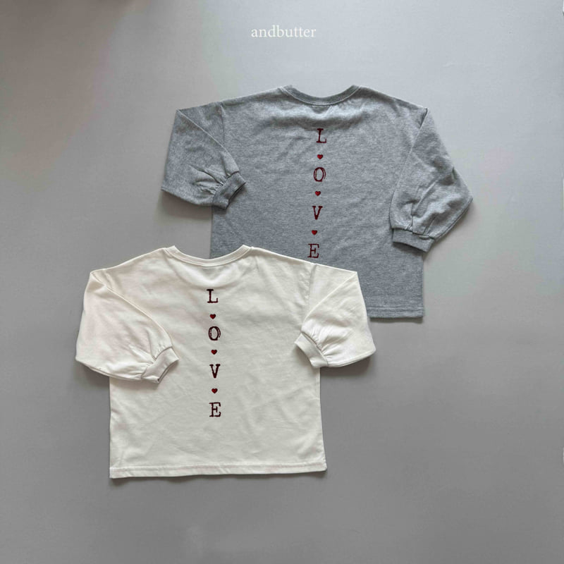 Andbutter - Korean Children Fashion - #designkidswear - Love Tape Tee