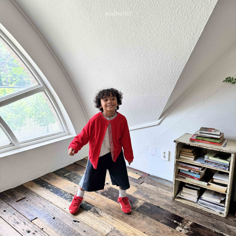 Andbutter - Korean Children Fashion - #discoveringself - Dark Mix Denim Pants - 11