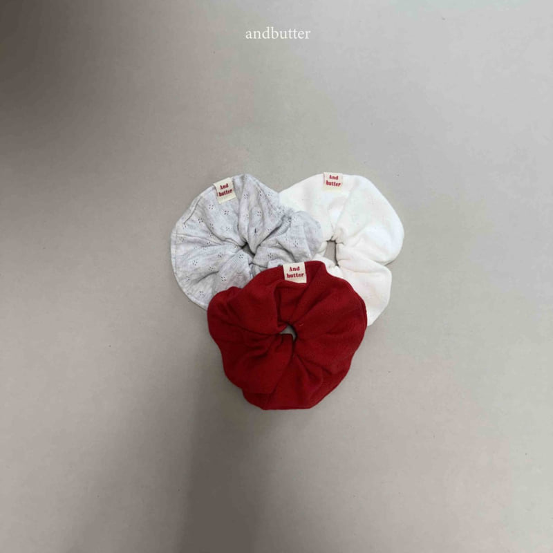 Andbutter - Korean Children Fashion - #discoveringself - Punching Scrunchie - 5
