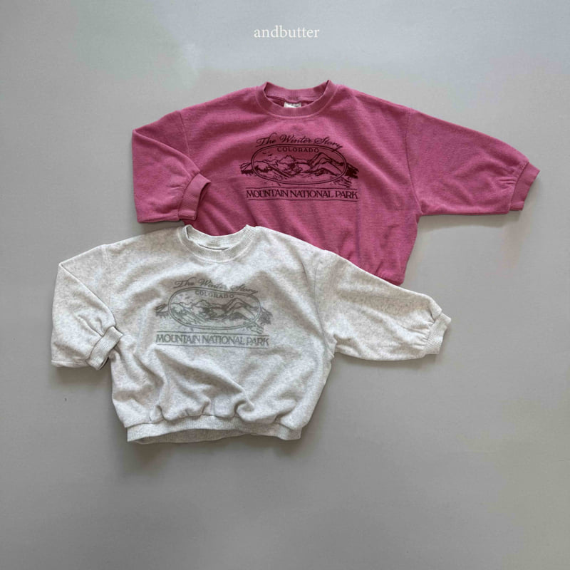 Andbutter - Korean Children Fashion - #discoveringself - Nature Sweatshirt