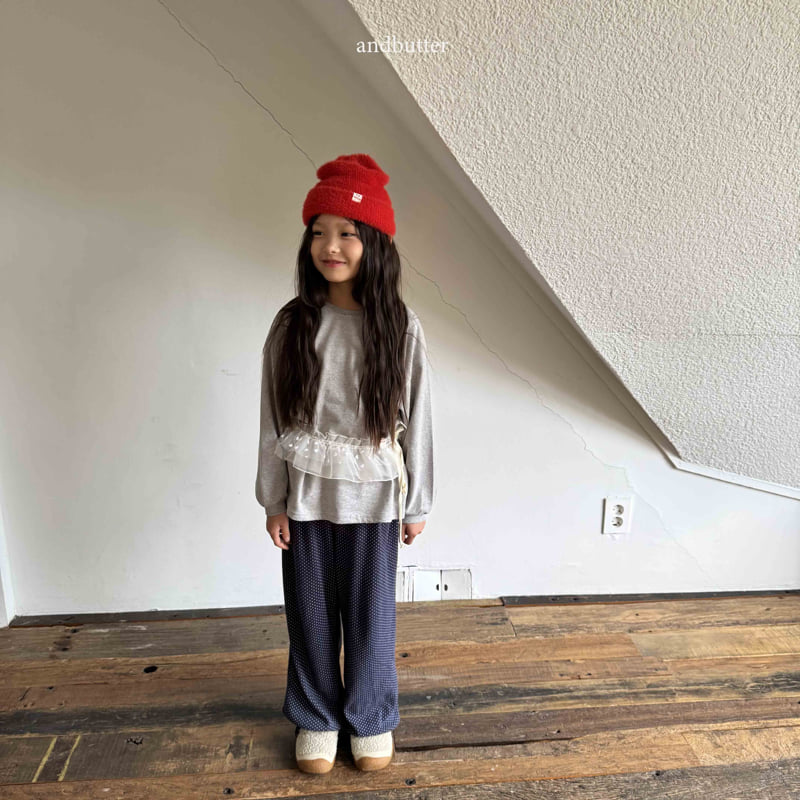 Andbutter - Korean Children Fashion - #discoveringself - String Dot Pants - 7