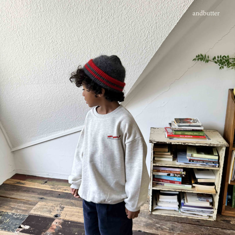 Andbutter - Korean Children Fashion - #discoveringself - Cartoon Sweatshirt - 3