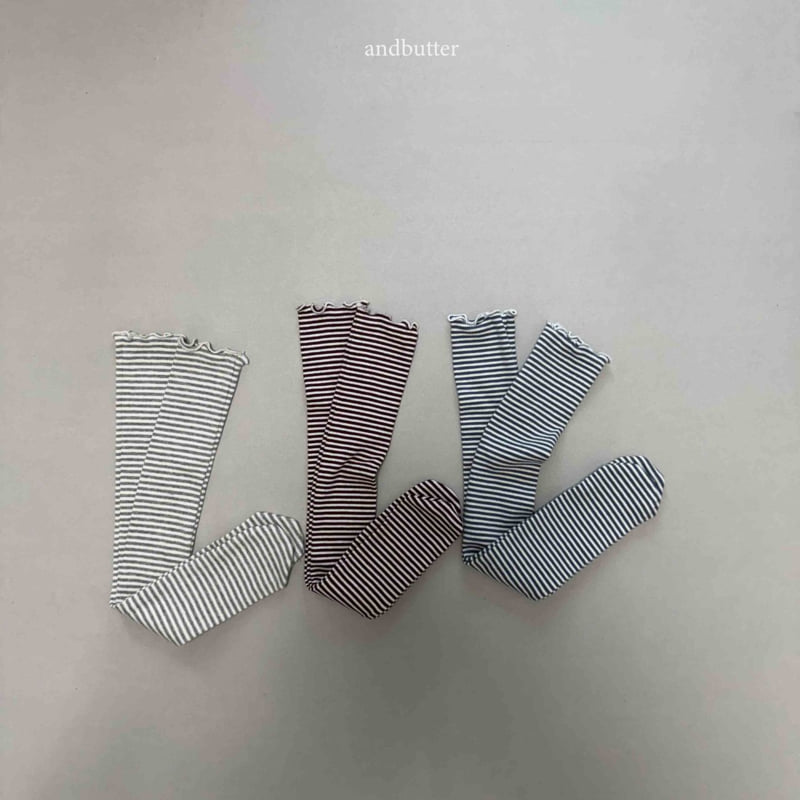 Andbutter - Korean Children Fashion - #fashionkids - Flow Stripe Socks