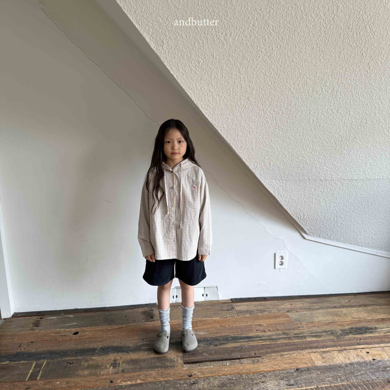 Andbutter - Korean Children Fashion - #fashionkids - Camp Hood Shirt - 11