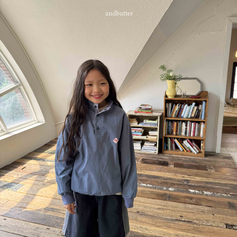 Andbutter - Korean Children Fashion - #fashionkids - Checkers Anorak - 10