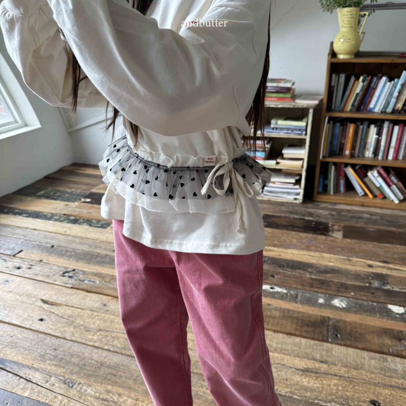 Andbutter - Korean Children Fashion - #fashionkids - Romantic Heart Belt - 8