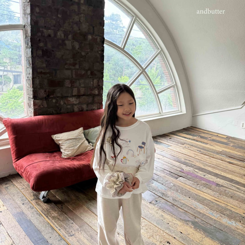 Andbutter - Korean Children Fashion - #fashionkids - Check Sand Scrunchie - 7