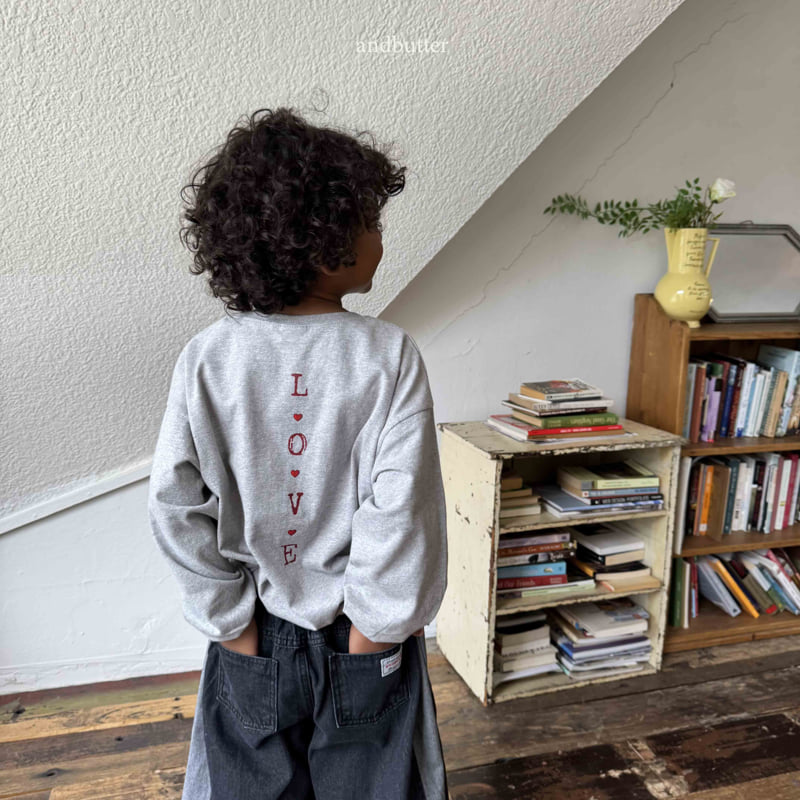 Andbutter - Korean Children Fashion - #fashionkids - Love Tape Tee - 3