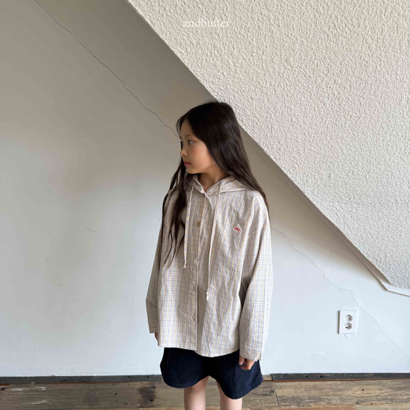 Andbutter - Korean Children Fashion - #kidsshorts - Camp Hood Shirt - 12