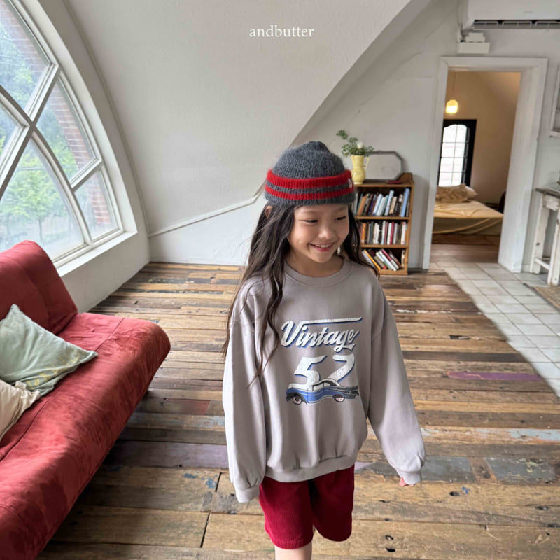 Andbutter - Korean Children Fashion - #kidsstore - Carrot Retro Sweatshirt - 11