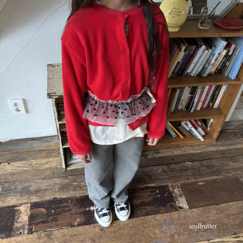 Andbutter - Korean Children Fashion - #kidsstore - Pigment Classic Denim Pants - 7