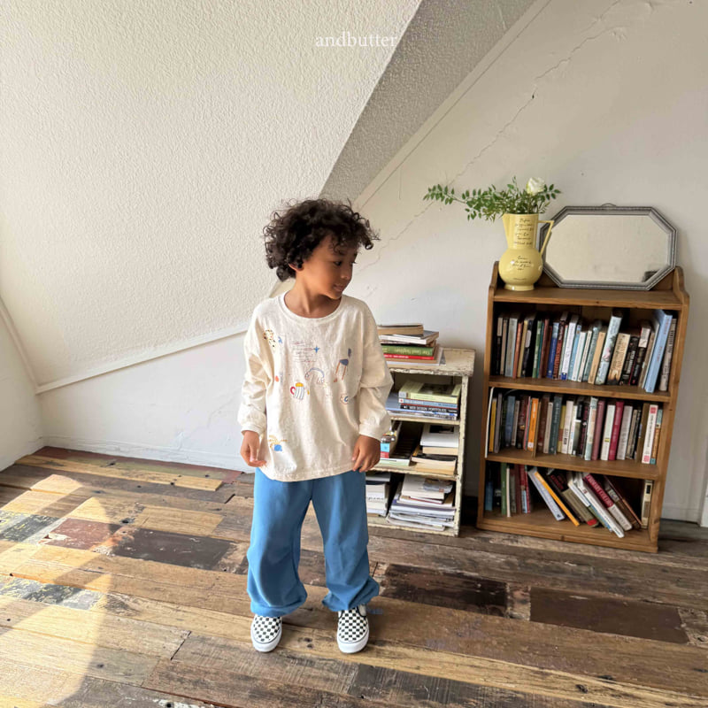 Andbutter - Korean Children Fashion - #kidzfashiontrend - Sketch Tee - 12