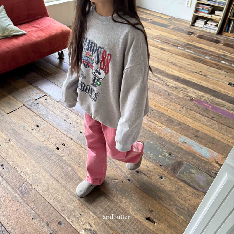 Andbutter - Korean Children Fashion - #littlefashionista - Pigment Classic Denim Pants - 10