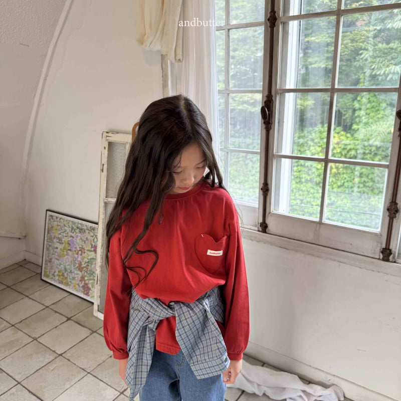 Andbutter - Korean Children Fashion - #magicofchildhood - Love Foam Tee - 7