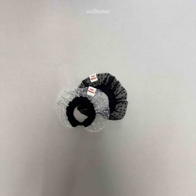 Andbutter - Korean Children Fashion - #magicofchildhood - Mini Lace Scrunchie - 3