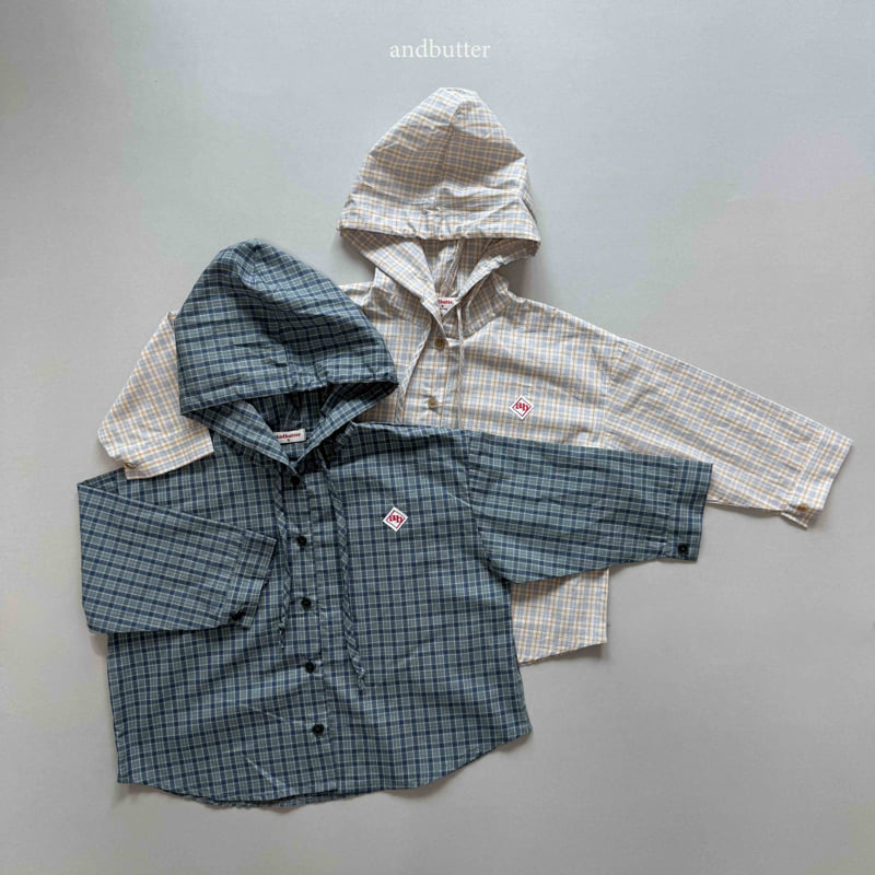 Andbutter - Korean Children Fashion - #magicofchildhood - Camp Hood Shirt