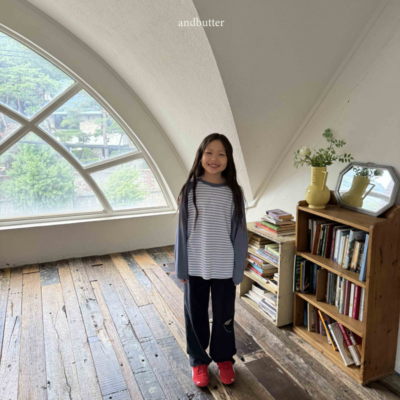 Andbutter - Korean Children Fashion - #magicofchildhood - Soft Mix Raglan Tee - 12